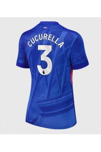 Chelsea Marc Cucurella #3 Fotballdrakt Hjemme Klær Dame 2025-26 Korte ermer